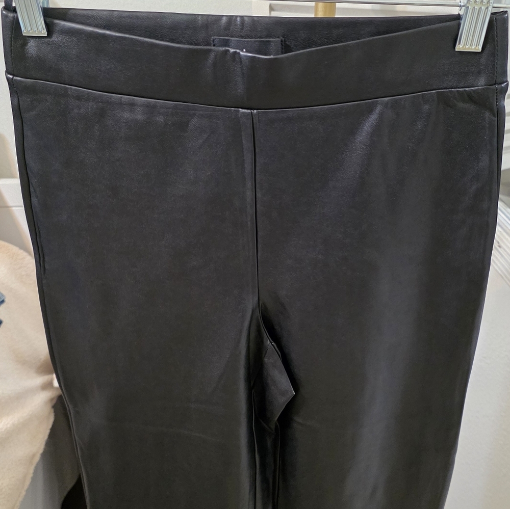 🆕️ Aritzia Upstage Flared Vegan Leather Pant - Picture 6 of 16
